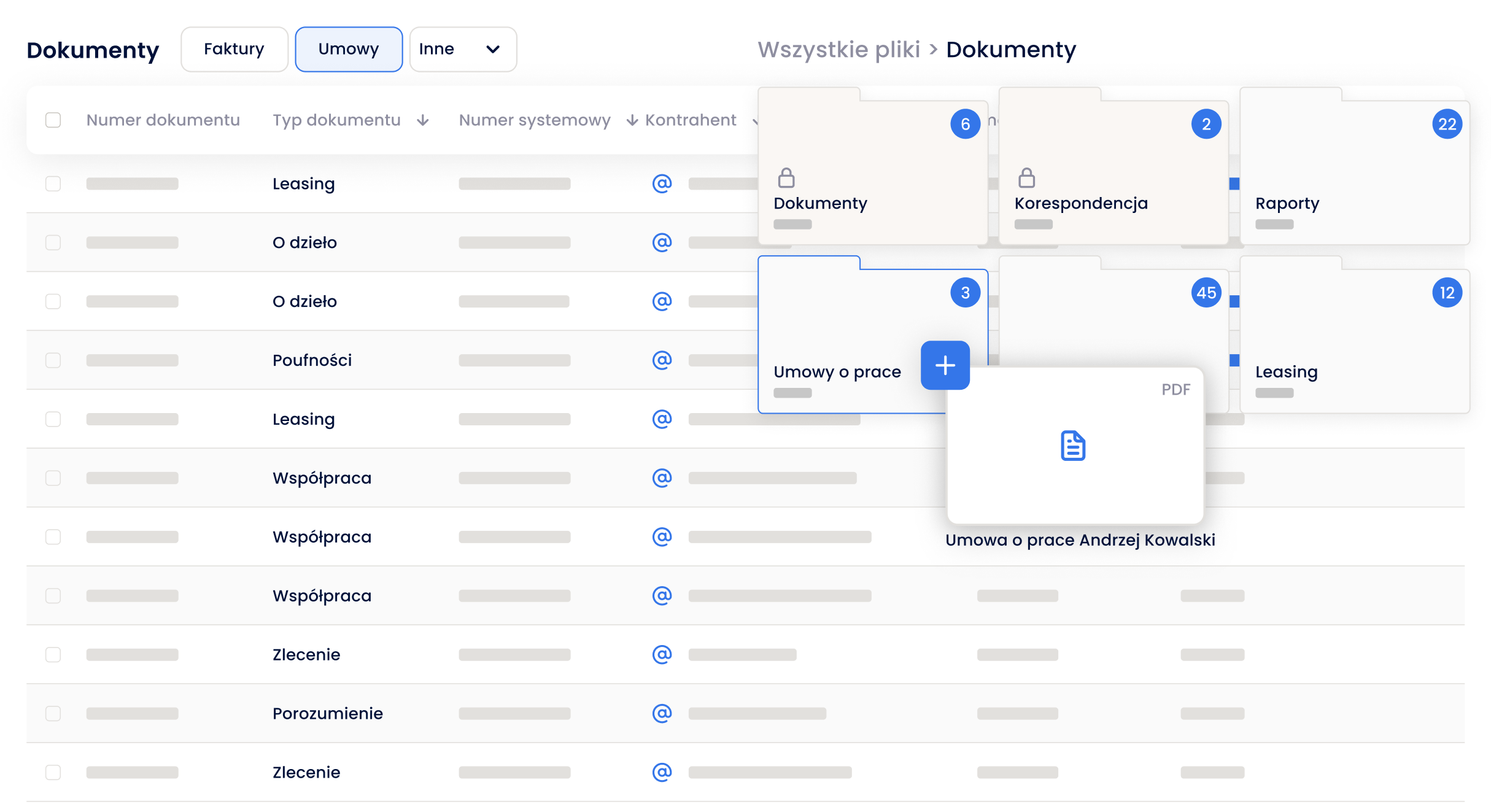 Uporządkowane foldery
